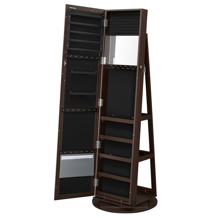 Ebern Designs Quakertown 21.3'' Wide Freestanding Jewelry Armoire with